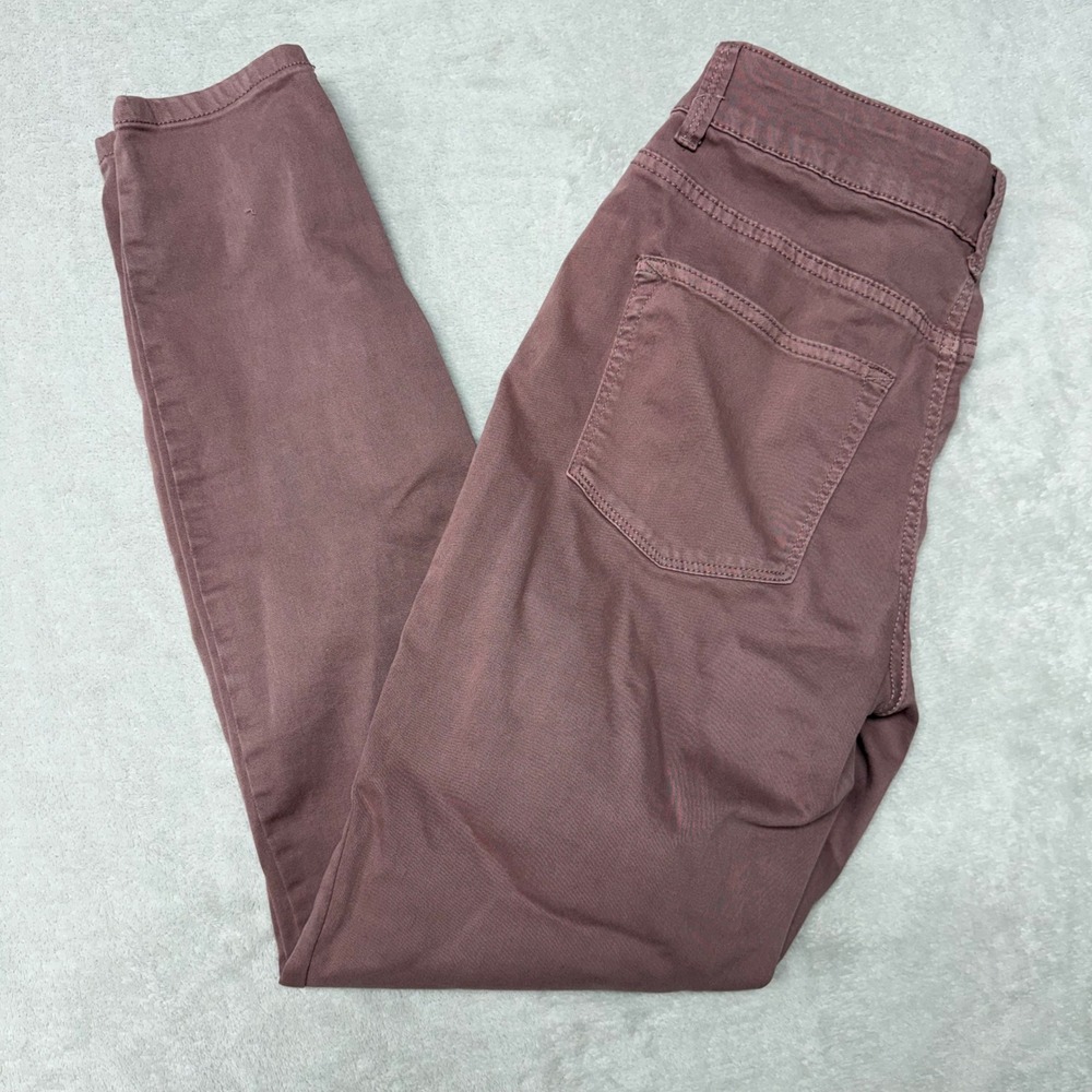M Jeans by Maurices High Rise Skinny Pants Mauve Purple Size Small Regular